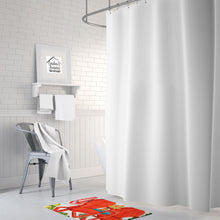 Load image into Gallery viewer, Red Chairs Patio View Machine Washable Memory Foam Mat 6140RUG