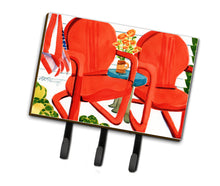 Load image into Gallery viewer, Red Chairs Patio View Leash or Key Holder 6140TH68