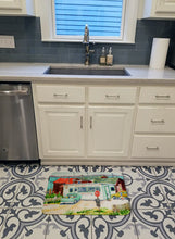 Load image into Gallery viewer, Tacoma Beer and Boiled Shrimp Market Machine Washable Memory Foam Mat 6141RUG