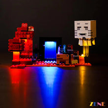Load image into Gallery viewer, Light Kit for LEGO Nether Portal Ambush #21255