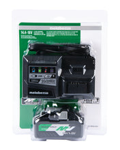 Load image into Gallery viewer, Metabo HPT UC18YSL3B1M 36V/18V MultiVolt Lithium Ion Slide Battery and Charger Starter Kit (4.0Ah/8.0Ah)
