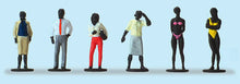 Load image into Gallery viewer, Preiser 17701 HO Scale Mannequins pkg(6)