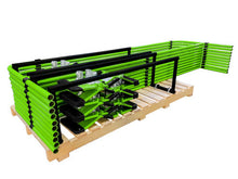 Load image into Gallery viewer, Frontline Guardrail System Non-Penetrating Complete 100' Kit - OSHA Compliant