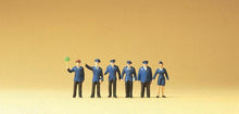 Load image into Gallery viewer, Preiser 14011 HO Scale Railroad Personnel -- Station Personnel