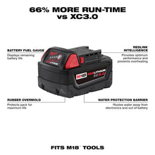 Load image into Gallery viewer, Milwaukee 48-11-1852 M18™ REDLITHIUM™ XC 5.0Ah Extended Capacity Battery Pack (2 Piece)