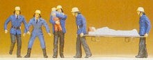 Load image into Gallery viewer, Preiser 14202 HO Scale Firemen -- Set #3 pkg(6)