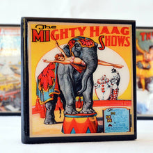 Load image into Gallery viewer, Circus Poster Coaster Set