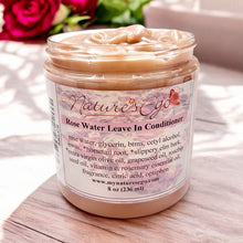 Load image into Gallery viewer, Rose Water Leave In Conditioner (detangler, rose water, rosehip seed oil)