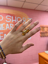 Load image into Gallery viewer, Wavy World Titanium Ring
