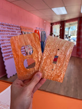 Load image into Gallery viewer, Orange Sparkle Outlet Cover