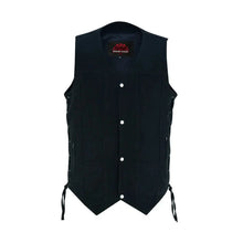 Load image into Gallery viewer, Men's Ten Pocket Denim Utility Vest - TALL