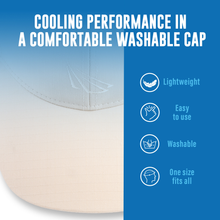 Load image into Gallery viewer, POWERCAP ICE Cooling Sun Hat – Instant Cooling Relief with Reusable Ice Packs, UPF 50 UV Sun Protection, Lightweight &amp; Breathable for Hot Weather