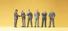 Load image into Gallery viewer, Preiser 10380 HO Scale Passengers -- Businessmen pkg(6)