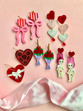 Load image into Gallery viewer, Bouquet of Roses Acrylic Earrings