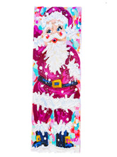 Load image into Gallery viewer, Burgundy Vintage Santa Claus Original Painting