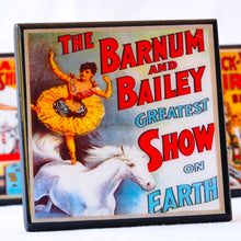 Load image into Gallery viewer, Circus Poster Coaster Set