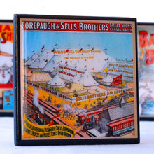Load image into Gallery viewer, Circus Poster Coaster Set