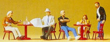 Load image into Gallery viewer, Preiser 10369 HO Scale People Working -- Street Cafe