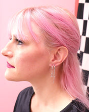 Load image into Gallery viewer, Cascading Chains Hoop - Mix and Match Earring
