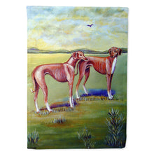 Load image into Gallery viewer, Azawakh Hound Flag Canvas House Size