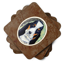 Load image into Gallery viewer, Basset Hound on the branch Foam Coaster  7002FC