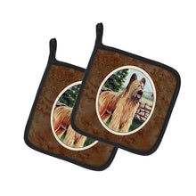 Load image into Gallery viewer, Briard Pot Holders - Set of 2 Decorative Kitchen Helpers | Made in the USA 7003PTHD