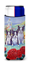 Load image into Gallery viewer, Boston Terrier Trio Slim Can Hugger – Fun &amp; Functional Drink Coolers 7005MUK