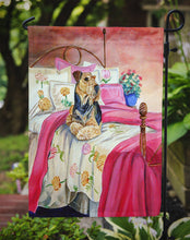 Load image into Gallery viewer, Airedale Terrier Waiting on Mom Garden Flag – Decorative Outdoor Yard Flag