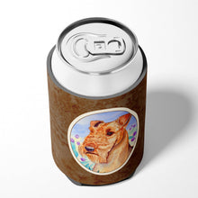 Load image into Gallery viewer, Airedale Terrier in Flowers Can or Bottle Hugger 7007CC