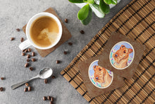 Load image into Gallery viewer, Airedale Terrier in Flowers Foam Coaster  7007FC