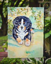 Load image into Gallery viewer, Bernese Mountain Dog Puppy Garden Flag – Decorative Outdoor Yard Flag