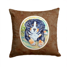 Load image into Gallery viewer, Bernese Mountain Dog Puppy Throw Pillow - 14x14 Decorative Pillow – Art for Your Home &amp; Patio 7010PW1414