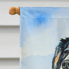 Load image into Gallery viewer, Bernese Mountain Dog Flag Canvas House Size