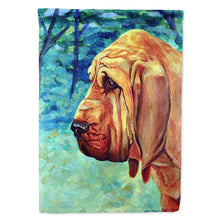 Load image into Gallery viewer, Bloodhound Thoughtful Flag Canvas House Size