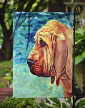 Load image into Gallery viewer, Bloodhound Thoughtful Garden Flag – Decorative Outdoor Yard Flag
