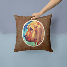 Load image into Gallery viewer, Bloodhound Throw Pillow - 14x14 Decorative Pillow – Art for Your Home &amp; Patio 7013PW1414