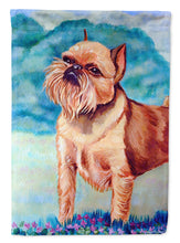 Load image into Gallery viewer, Brussels Griffon Flag Canvas House Size