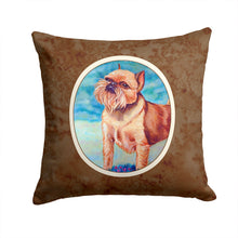 Load image into Gallery viewer, Brussels Griffon Throw Pillow - 14x14 Decorative Pillow – Art for Your Home &amp; Patio 7016PW1414