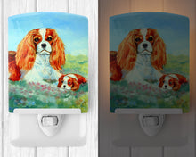 Load image into Gallery viewer, Cavalier Spaniel Momma's Love Ceramic Night Light 7019CNL