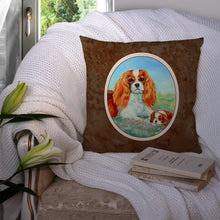 Load image into Gallery viewer, Cavalier Spaniel Momma's Love Throw Pillow - 14x14 Decorative Pillow – Art for Your Home &amp; Patio 7019PW1414