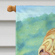 Load image into Gallery viewer, Dogue de Bordeaux Flag Canvas House Size