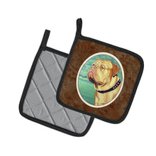 Load image into Gallery viewer, Dogue de Bordeaux Pot Holders - Set of 2 Decorative Kitchen Helpers | Made in the USA 7024PTHD