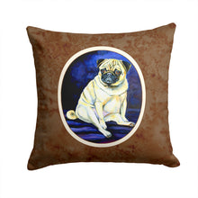 Load image into Gallery viewer, Fawn Pug Penny for your thoughts Throw Pillow - 14x14 Decorative Pillow – Art for Your Home &amp; Patio 7026PW1414