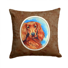 Load image into Gallery viewer, Irish Setter Throw Pillow - 14x14 Decorative Pillow – Art for Your Home &amp; Patio 7029PW1414