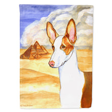 Load image into Gallery viewer, Ibizan Hound Flag Canvas House Size