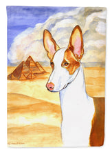 Load image into Gallery viewer, Ibizan Hound Garden Flag – Decorative Outdoor Yard Flag
