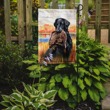 Load image into Gallery viewer, Flat Coated Retriever Garden Flag – Decorative Outdoor Yard Flag