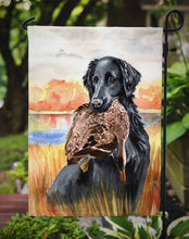 Load image into Gallery viewer, Flat Coated Retriever Garden Flag – Decorative Outdoor Yard Flag