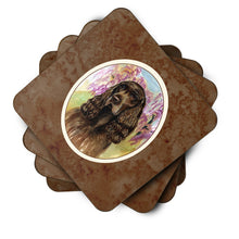 Load image into Gallery viewer, Field Spaniel Foam Coaster  7033FC