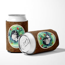 Load image into Gallery viewer, Japanese Chin in Momma's Chair Can or Bottle Hugger 7034CC